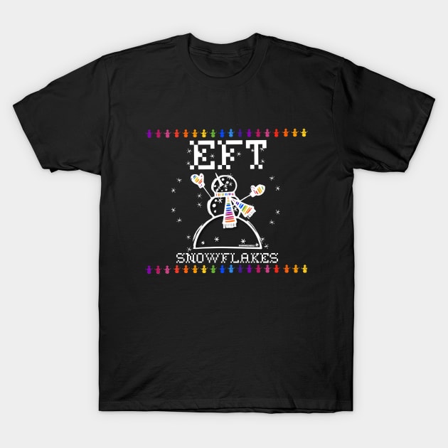 EFT Snowflakes T-Shirt by SherringenergyTeez